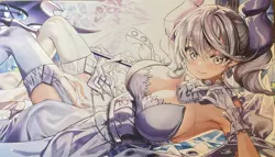 Yu-Gi-Oh! LADY LABRYNTH Playmat High Quality Rubber Mat and Print - Image 1