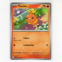 Pokemon TCG Torchic 040/182 SV: Destined Rivals Regular Common Card EN-NM 2025 - Image 1