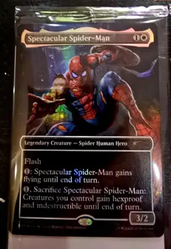 Brand New SEALED Marvel Legends Magic The Gathering Cards - All 4 MTG IN HAND - Image 3