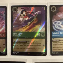 Disney Lorcana Fabled Mixed 5 Card Lot - Image 4