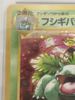 PSA 8 Pokemon Card Venusaur No.003 Holo Japanese Ver CD Promo Old Back 1999 - Image 2