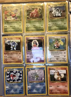 Huge Vintage Pokemon Card Collection Lot Holos Rares 1st Ed WOTC No Duplicates!! - Image 4