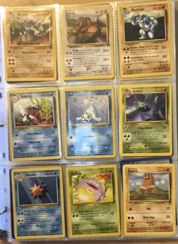 Huge Vintage Pokemon Card Collection Lot Holos Rares 1st Ed WOTC No Duplicates!! - Image 5