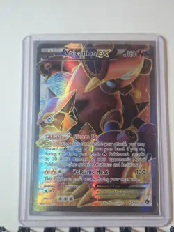 Pokemon TCG Volcanion EX Full Art 2016 Steam Siege, Card 107/114, XY - Image 1