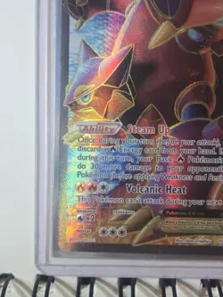 Pokemon TCG Volcanion EX Full Art 2016 Steam Siege, Card 107/114, XY - Image 5