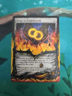 Rings Of Brighthearth Lorwyn Altered Card - Image 1