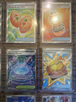 Pokemon Mega Evolution Lot Of 28 Cards SIR IR’s Full Art Items & Trainers - Image 4