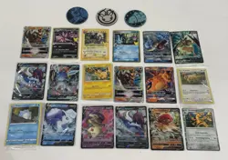 Lot of 18 Pokemon Cards V/VMAX/Full Art/GX/VSTAR/Charizard 🔥 Glaceon ❄ NM-MT+ - Image 1
