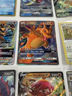 Lot of 18 Pokemon Cards V/VMAX/Full Art/GX/VSTAR/Charizard 🔥 Glaceon ❄ NM-MT+ - Image 2