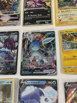 Lot of 18 Pokemon Cards V/VMAX/Full Art/GX/VSTAR/Charizard 🔥 Glaceon ❄ NM-MT+ - Image 5