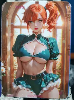 1/1 Only 1 Made Misty Steampunk Pokemon NSFW Lonestar Customs Waifu Card - Image 1
