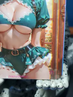1/1 Only 1 Made Misty Steampunk Pokemon NSFW Lonestar Customs Waifu Card - Image 4