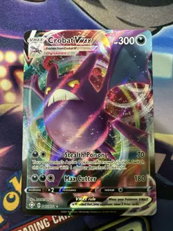 Pokemon Card TCG - Crobat Vmax 045/072 - Sword & Shield Shining Fates - Image 1
