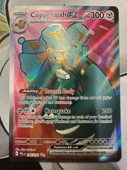 Pokemon Card - Copperajah ex 245/193 Full Art - Paldea Evolved - Image 1