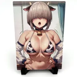 Uzaki-chan Wants to Hang Out! Yanagi Uzaki Sexy Anime Waifu Goddess Story Card - Image 1