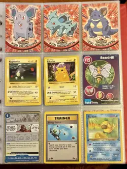 Vintage Pokemon Card Collection - No Binder Lot 5 Pages - Holo - Modern LP/NM - Image 1