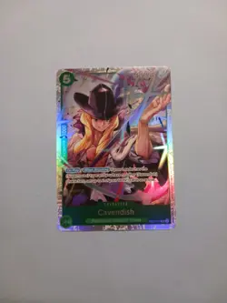 One Piece Card Game TCG PRB02 Cavendish EB01-012 SR M/NM Condition - Image 1