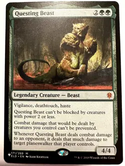 Questing Beast Normal M Throne of Eldraine 171 NM - Image 1