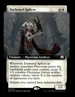 Darksteel Splicer (Extended Art) 100 R Commander: March of the Machine - Image 1