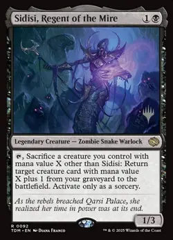 Sidisi, Regent Of The Mire - TDM - MTG - EN - NM - 0092 - Image 1