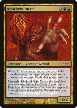 Anathemancer (MTG- Promos: FNM) Light Play Foil - Image 1