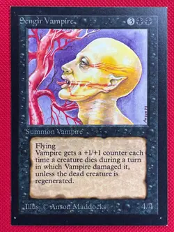 MTG 1X Sengir Vampire X1 Collectors' Edition (CE) Magic - NM - Image 1