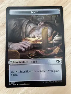 MTG Phyrexian Germ (0016) Food (0031) FOIL Token MH3 Modern Horizons 3 NM/M - Image 1
