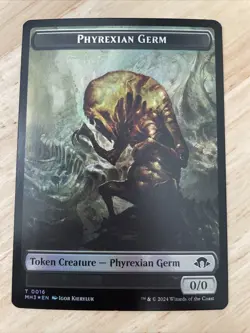 MTG Phyrexian Germ (0016) Food (0031) FOIL Token MH3 Modern Horizons 3 NM/M - Image 2