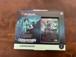 Magic: The Gathering Duskmourn House of Horror: Death Toll - Commander Deck. - Image 1