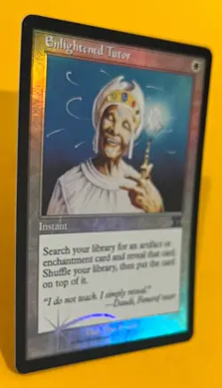 MTG ENLIGHTENED TUTOR (Foil) Arena Promo (OldManMTG 007-909) - Image 3