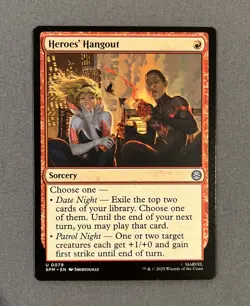 Spider-Man Magic the Gathering Heroes’ Hangout (Regular) U0079 - Image 1