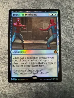 Impostor Syndrome Marvel's Spider-Man Foil (34) NM - MTG - Image 1