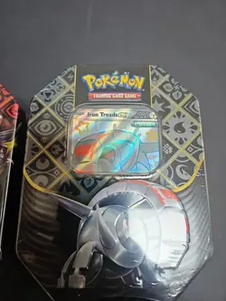 POKEMON TCG PALDEAN FATES TINS Set Of 3 CHARIZARD EX SHINY - Image 3
