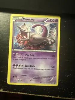 Pokemon TCG Mewtwo XY101 XY Promos Holo 2015 Excellent Condition - Image 1