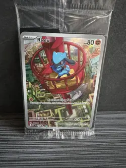 Pokemon Mega Evolutions ETB Riolu Black Star Promo Sealed - Image 1