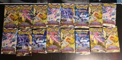 Pokemon TCG Sword & Shield Booster Pack Lot - 37 Sealed Packs (9 Sets) NEW - Image 2