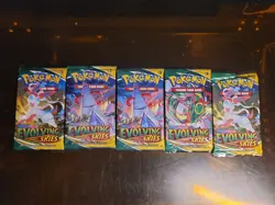 Pokemon TCG Sword & Shield Booster Pack Lot - 37 Sealed Packs (9 Sets) NEW - Image 5