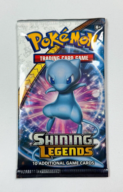 Shining Legends Pokemon Booster Pack - Factory Sealed Mew Artwork 2017 - Image 1