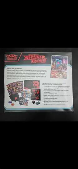 Pokemon Center Destined Rivals ETB Elite Trainer Box - Brand New & Sealed ✅ - Image 2