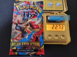 22.73g (Heavy for Lot) MEGA EVOLUTION Pokemon Booster Pack English Sealed - #175 - Image 1