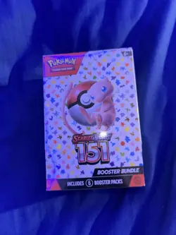 Pokemon TCG Scarlet & Violet 151 Booster Bundle Sealed New (6 packs) - Image 1