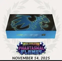 Lot Of 12 Pokemon TCG Phantasmal Flames Mega Charizard X Ex UPC 11/14 PRESALE!!! - Image 1