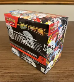 Pokemon TCG Mega Evolutions Enhanced Booster Box FACTORY SEALED 36 Booster Packs - Image 2