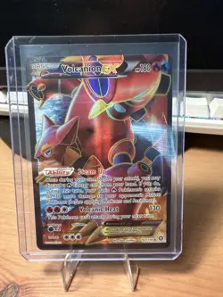 Volcanion EX (Full Art) 107/114 XY - Steam Siege Holo Full Art Pokemon TCG - Image 1