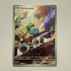 Bulbasaur 143/142 SCR-EN Stellar Crown Mint Unplayed HOLO Pokemon TCG - Image 1