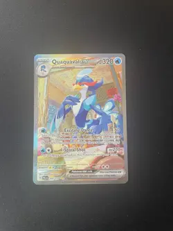 Pokemon Paldea Evolved Quaquaval EX 260/193 Special Illustration Rare - Image 1