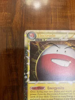 Pokemon Electrode 93/102 HGSS Triumphant Prime Holo Rare 2010 NM ⚡ - Image 3