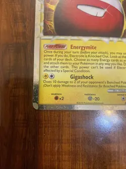 Pokemon Electrode 93/102 HGSS Triumphant Prime Holo Rare 2010 NM ⚡ - Image 5