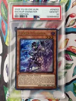 Yu-Gi-Oh! ALIN Backup @Ignister ALIN-EN002 Ultra Rare 1st Edition PSA: 10 - Image 1