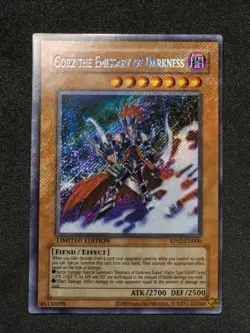 Yu-Gi-Oh! TCG Gorz the Emissary of Darkness Retro Pack 2 RP02-EN000 Unlimited NM - Image 1